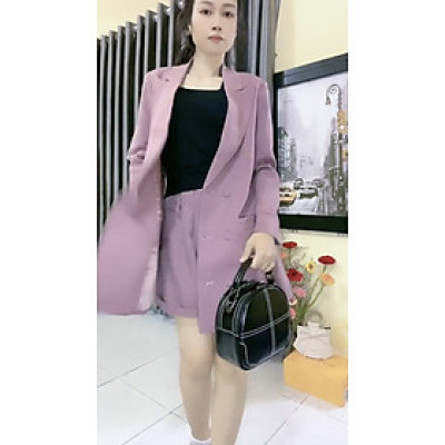 Set vest short thanh lịch style năng động trẻ trung tăng chiều cao.