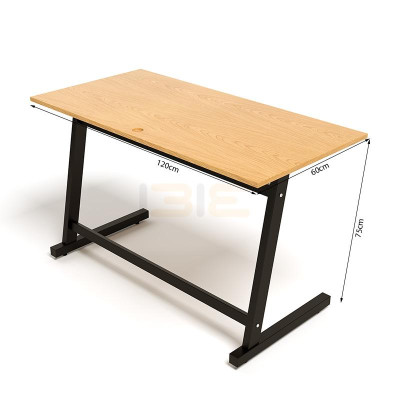 Bàn OakZ Vân Sồi Chân Đen IBIE TOOAZO12B