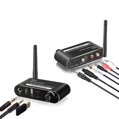 SOAIY Bộ Chuyển Đổi Âm Thanh DAC HIFI Bluetooth T02 (Hỗ Trợ Cổng Optical) - Hàng Nhập Khẩu