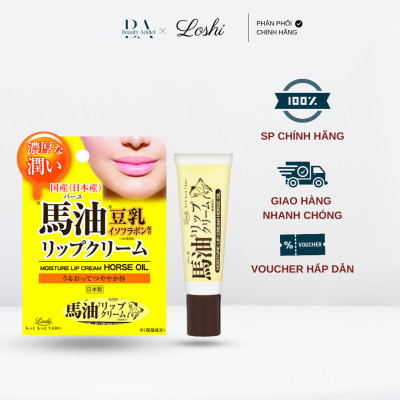 Son dưỡng môi dầu ngựa Loshi Moist Aid Lip Cream BA