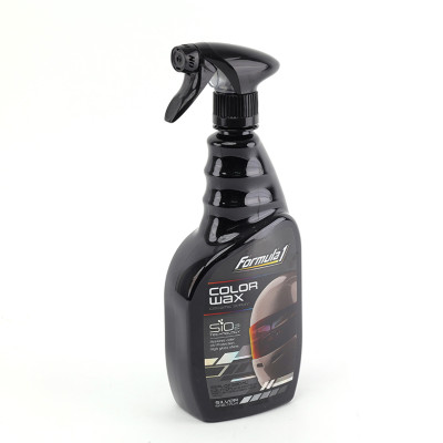 Xịt Phủ Bóng Màu Bạc Ceramic Color Wax SiO2 FORMULA 1 617724 680ml Phục Hồi Sơn Bóng Gương Chống Tia UV - Nhập Khẩu Chính Hãng