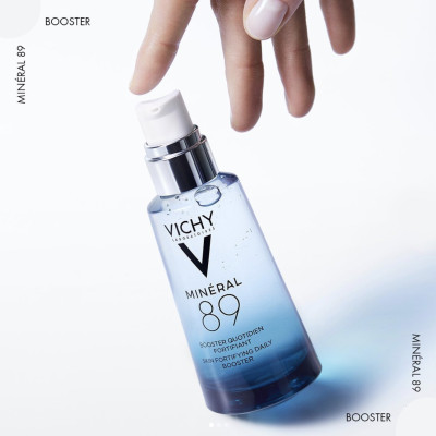 Dưỡng Chất Khoáng Cô Đặc Phục Hồi Và Bảo Vệ Da Vichy Mineral 89  (50ml) tặng kèm băng đô mèo xinh xắn