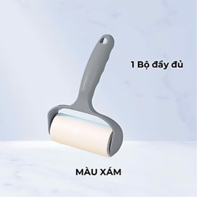 Cây lăn bụi quần áo giường nệm, cây lăn làm sạch quần áo, sofa, dính lông chó mèo, sợi chỉ vụn kèm lõi lăn bụi loại nhỏ