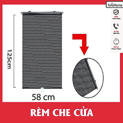 Rèm Cuộn Che Nắng Cách Nhiệt Tự Động Thu Gọn Kèm Móc Hút Dùng Cho Cửa Sổ, Cửa Kính Ôtô - Giao Màu Ngẫu Nhiên
