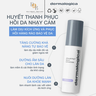 Serum cô đặc dành cho da nhạy cảm ULTRACALMING SERUM CONCENTRATE của Dermalogica - Dolly Beauty