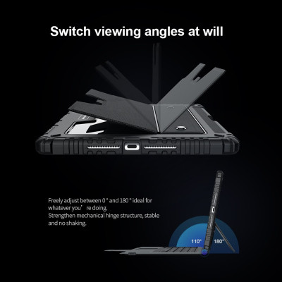 Bao da/ Case kiêm bàn phím Bluetooth cho iPad Gen 9 10.2 inch 2021 có Trackpad hiệu Nillkin - Hàng nhập khẩu