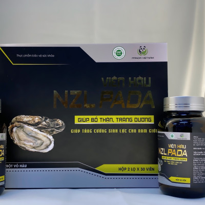 Thực phẩm chức năng - PANDA VIỆT NAM - VIÊN HÀU NZL PADA - Giúp bổ thận tráng dương