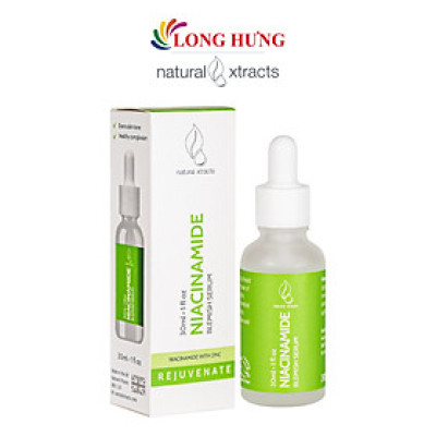 Serum ngừa mụn Natural Xtracts Niacinamide Blemish Serum hỗ trợ kiềm dầu và giảm thâm (30ml) - Hàng chính hãng