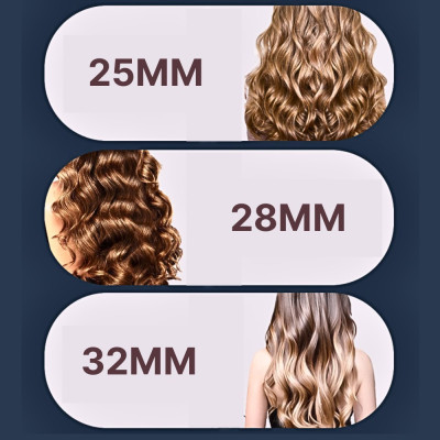 Máy uốn tóc xoăn SOKANY SK15003 chất liệu ceramic an toàn, giúp bạn trải nghiệm tóc xoăn chuyên nghiệp ngay tại nhà - HÀNG CHÍNH HÃNG