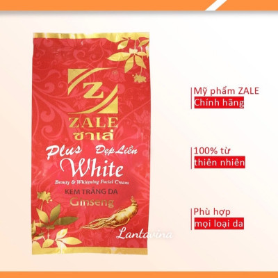 ZALE - KEM DƯỠNG TRẮNG DA ZALE NHÂN SÂM 6G - THÙNG 12 HÔP