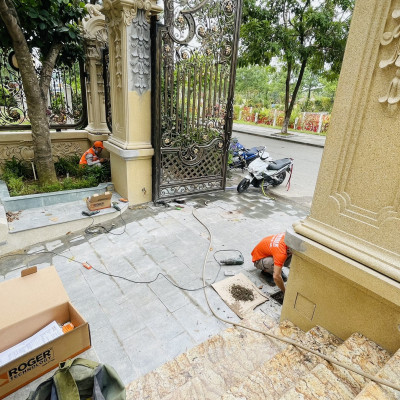 Cổng tự động âm sàn Roger Italia Br21/351/HS