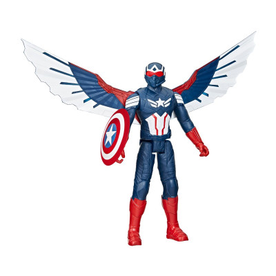 Đồ Chơi Mô Hình Captain America Trang Bị Tối Tân Titan 30cm AVENGERS F9301