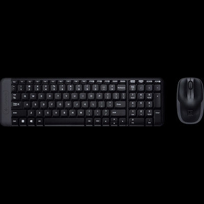 Combo chuột và bàn phím không dây Logitech MK220 - Hàng chính hãng