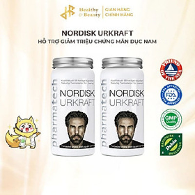 Combo 2 Lọ Thực phẩm bảo vệ sức khỏe Nordisk Urkraft - Lọ 68 viên