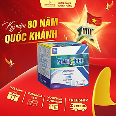 Gói uống Motixeed hỗ trợ tăng cường sinh lực và cải thiện khả năng sinh lý nam (30 gói) - Nutramed