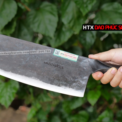 Dao Phúc Sen - Dao Chặt Gà Cán Sắt S05