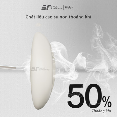 Gối Nằm Úp Mặt Thư Giãn Cao Su Non, Công Thái Học, Gối Kê Đầu Chuyên Dụng Cho Spa, Massage - Sairui