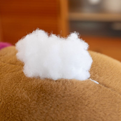 Thú nhồi bông capybara cosplay gấu dâu đáng yêu - Size từ 45cm đến 80cm - Quà tặng gấu bông chuột lang đội nón lotso êm mịn.