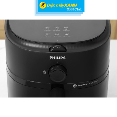 Nồi chiên không dầu Philips NA130/00 6.2L(imei) - Hàng Chính Hãng