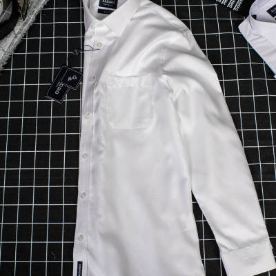 Áo sơ mi nam dài tay ALIGRO chất liệu pirma cotton mềm mịn, kiểu dáng đơn giản, tinh tế ALGS160