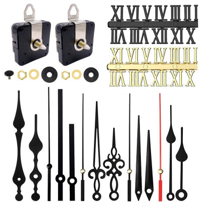 Linh kiện đồng hồ treo tường đầy đủ: Máy, Kim, Ốc, Móc treo, Đinh, Ốp – DIY dễ lắp, bền, chuẩn size