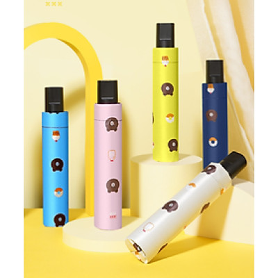 Dù Đi Mưa Gấp Gọn Hình Gấu 2 Lớp Chống Thấm Tốt - Hàng chính hãng