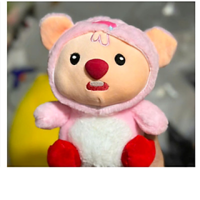 Thú nhồi bông Loopy tai heo đáng yêu - Size 23cm - Nón ngẫu nhiên - Quà tặng gấu bông Loopy hải ly cosplay cute nhiều mẫu.