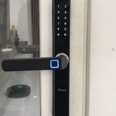 Khóa vân tay thông minh DEMAX SL103 cho cửa nhôm xingfa, sắt, inox