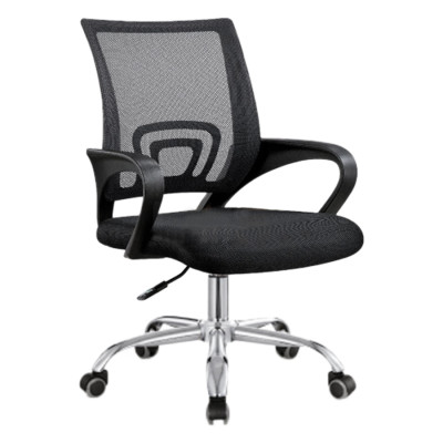 Bộ Bàn Rec-Z Trắng Và Ghế Đen IBIE IB517