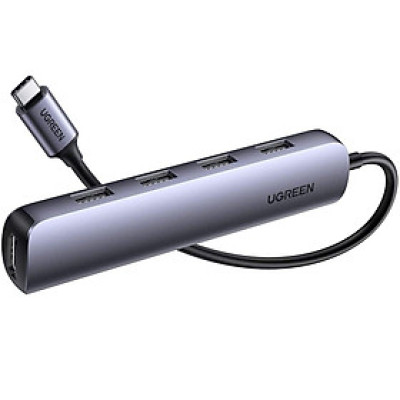 Ugreen UG20197CM417TK 5 trong 1 HDMi 4K 30hz + 4 * USB 3.0 bộ chuyển từ USB Type C - HÀNG CHÍNH HÃNG