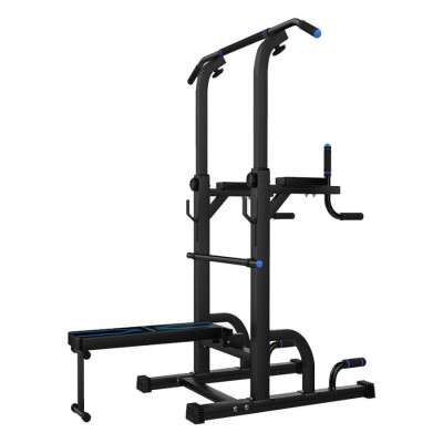 BG Giàn Xà Đơn,Xà Kép Thiết Bị Tập Luyện Máy Tập Tổng Hợp Tay Vai Bụng CHIN Đen (hàng nhập khẩu)