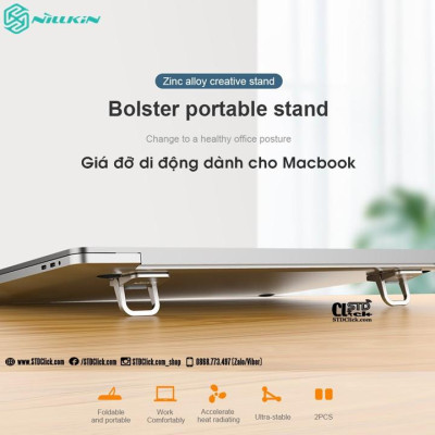 GIÁ ĐỠ DÀNH CHO MACBOOK NILLKIN BOLSTER MINI PORTABLE 
