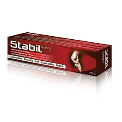 Kem bôi khớp nhập khẩu chính hãng Ba Lan STABIL (75 gam/ tuýp) bổ sung Glucosamine, Gừng, MSM, Boswellia & Bạc hà giúp thẩm thấu chăm sóc các khớp, giảm cứng khớp