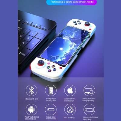 Gamepad Tay Game Không dây Bluetooth D3 đa nền tảng cho máy tính - điện thoại - máy game Console Hàng nhập khẩu