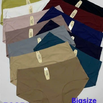 Combo 5 Quần Lót Nữ Su Đúc Trơn Big Size 5035 – Quần Lót Không Đường May, Co Giãn 4 Chiều, Phù Hợp Mọi Vóc Dáng