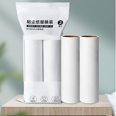 Cây Lăn Bụi Quần Áo, Ga Giường, Sofa, Lăn Lông Chó Mèo 16cm Có Lõi Thay Thế Tiện Lợi - PEAFLO 