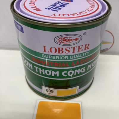Sơn thơm nhanh khô màu vàng nghệ Lobster 609 800ML