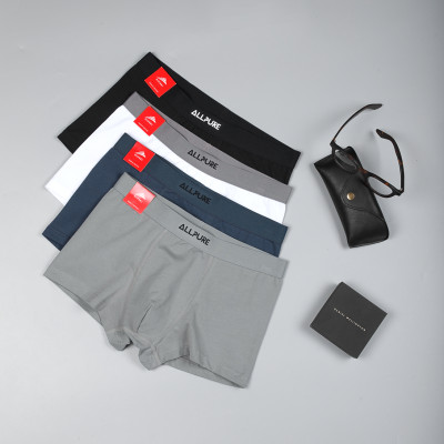 Combo 4 quần boxer nam ALLPUR dáng trunk chất liệu cotton phiên bản đặc biệt