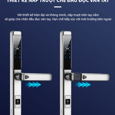 Khóa thông minh cửa nhôm Kitos KT-AL650 Plus