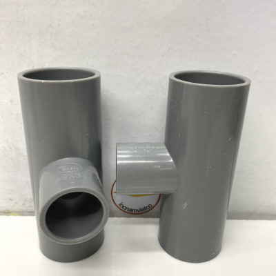 Tê giảm 49 x 34 nhựa PVC Bình Minh_T49x34