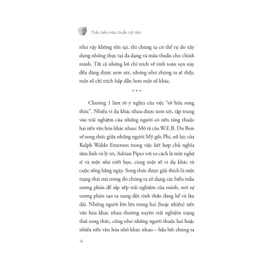 Sách - Thấu Hiểu Mâu Thuẫn Nội Tâm