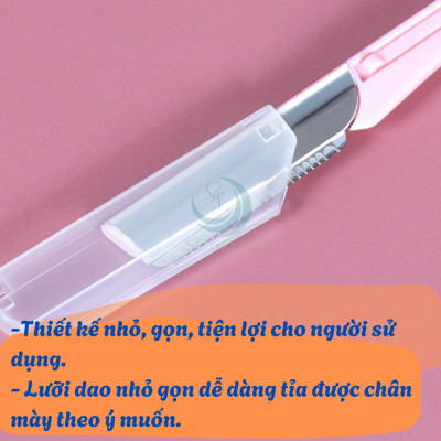 BỘ 3 DAO CẠO LÔNG MÀY MINI – SIÊU GỌN & AN TOÀN DAO CẠO CHÂN MÀY 3 CÂY – NHỎ GỌN, SẮC BÉN, DỄ DÙNG DAO CẠO MÀY SIÊU NHỎ – AN TOÀN CHO DA NHẠY CẢM BỘ DAO CẠO LÔNG MÀY CÓ NẮP – TIỆN DỤNG & NHẸ NHÀNG