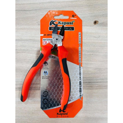[Chính hãng] Kìm cắt góc nghiêng Kapusi Nhật Bản cỡ 5 inch và 6 inch, Bảo hành 12 tháng