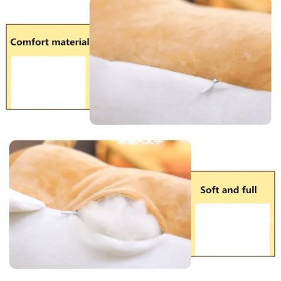 Thú nhồi bông chó corgi tròn dễ thương - Size 35cm - Quà tặng gấu bông chó shiba inu - Gối ôm mềm mịn cho bé