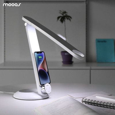 Đèn chống cận kiêm sạc không dây Mooas - Hàn Quốc  Hàng chính hãng