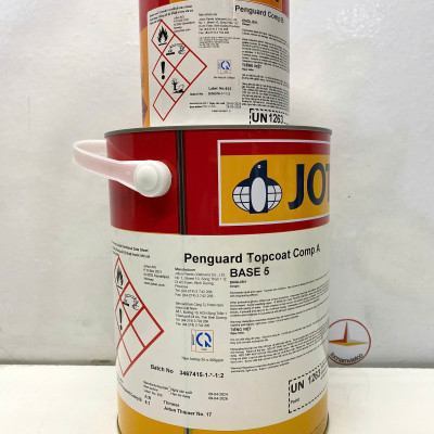 Sơn Epoxy Jotun Penguard Topcoat base 6 màu cam - Orange 0439 _5L/bộ