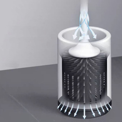  Bàn chải vệ sinh ガミク Nhật Bản Để góc nhỏ Nhà vệ sinh gia đình Giá để bàn chải silicon treo tường vệ sinh bồn cầu siêu tốt siêu bền kháng khuẩn kháng bám bẩn tẩy rửa sạch mọi chất bẩn