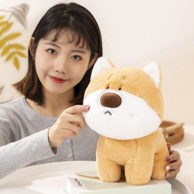 Gấu bông chó Shiba đầu tròn, chó Husky ngố siêu cưng cute cho bé yêu (20cm) hàng xịn cao cấp an toàn cho trẻ nhỏ
