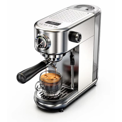 Máy Pha Cà Phê Espresso H10B nhỏ gọn pha espresso gia đình full chức năng DIY linh hoạt, bán tự động, Hàng Chính Hãng
