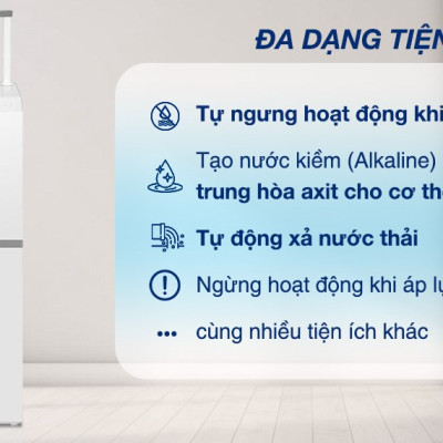 TWP-N2396SVN(W) - Máy lọc nước RO Toshiba TWP-N2396SVN(W) 10 lõi - Hàng Chính Hãng - Chỉ Giao Hồ Chí Minh